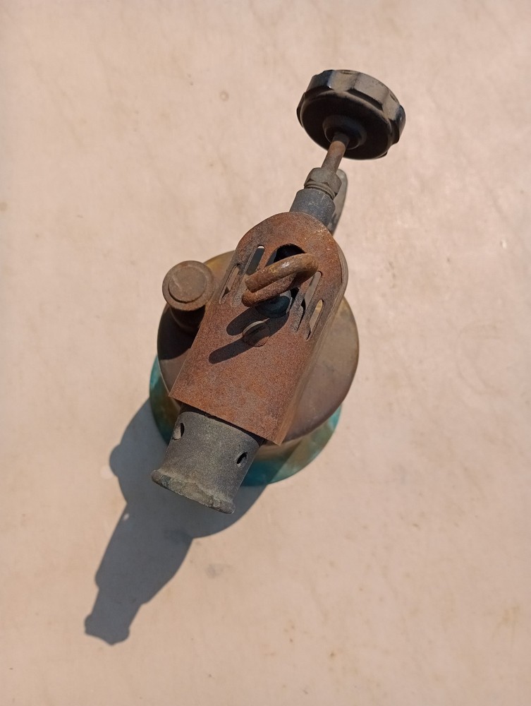 Vintage Craftsman Blow Torch 1950s Brass Patina *Functionality Unknown*
