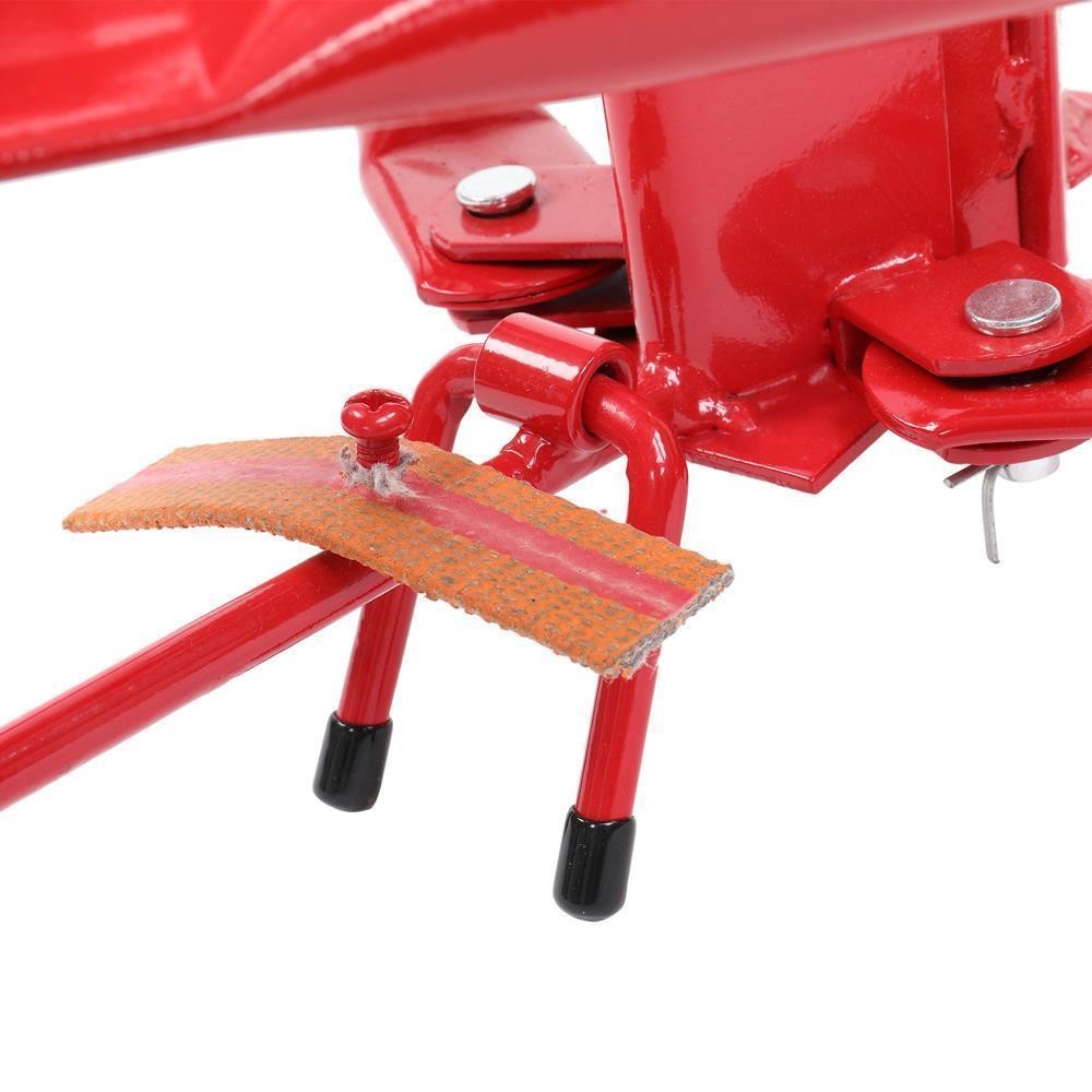 16' Drywall Lift Panel Hoist Sheetrock Plasterboard Jack Lifter Rolling Tool Red