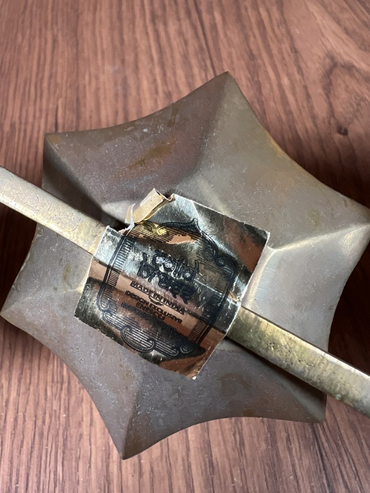 Gatco Solid Brass 3 Candle Swirled Base Centerpiece Decor