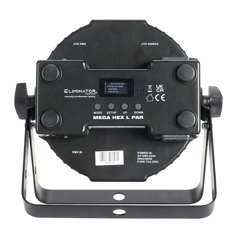 Eliminator Lighting Mega Hex L Par LED Par with Wired Communication idjnow