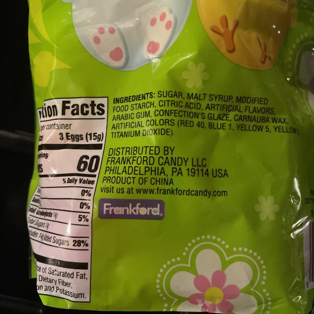 18 Count Prefilled Plastic Eggs with Candy Jelly Beans- Assorted Bunnies, Chi...
