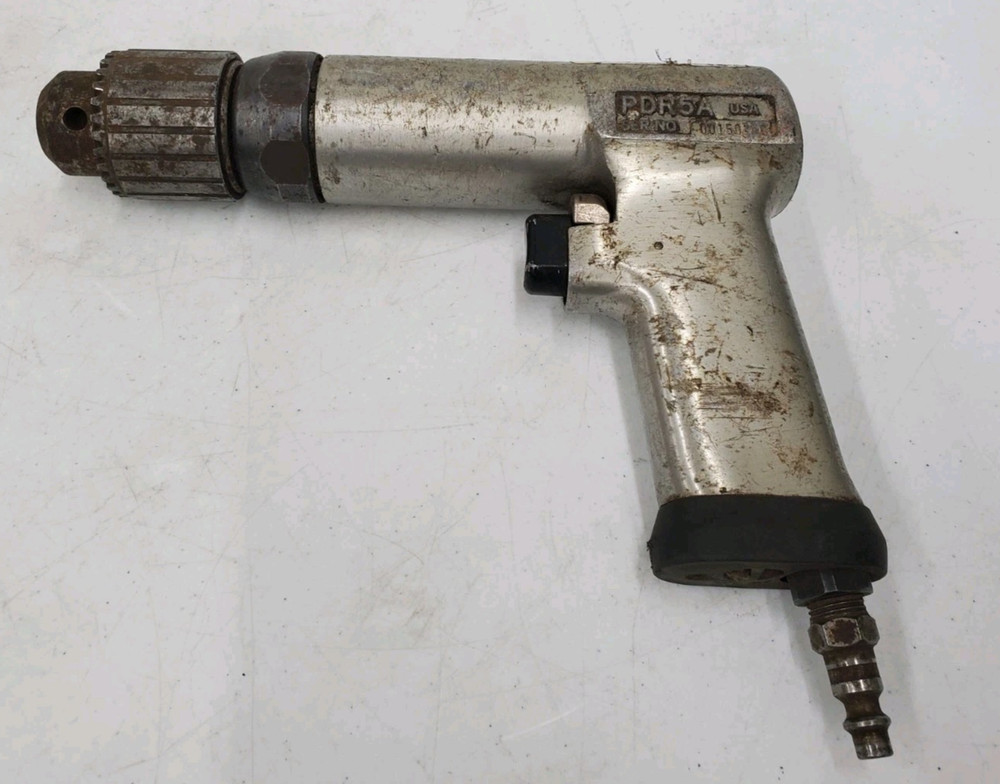 Snap On Tools PDR5A Long Barrel 1/2" Chuck Reversible Air Drill