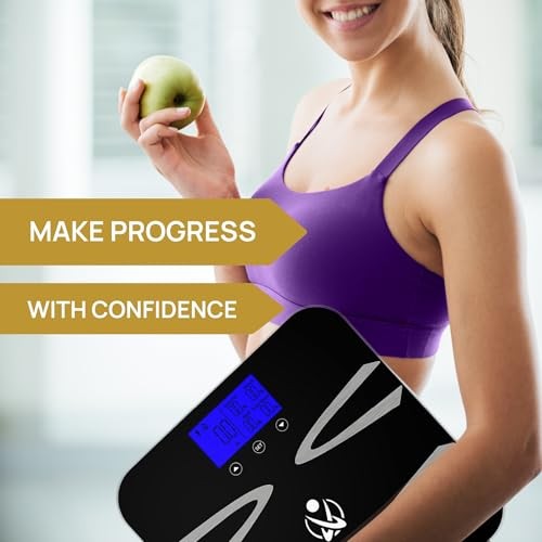 Body-Analyzer Scale, Highly Accurate Digital Bathroom Body Composition Black