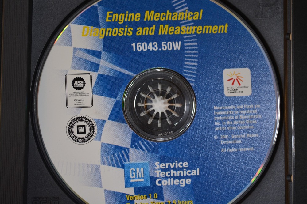 2001 Engine Mechanical Diagnosis, Measurement Disk GM Service Technical College