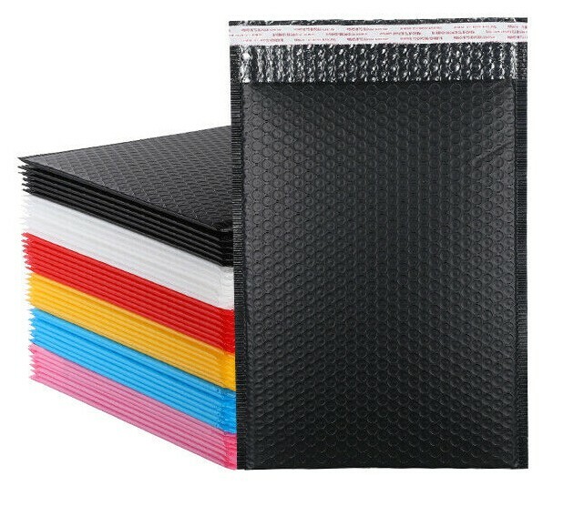 ANY SIZE POLY BUBBLE MAILERS SHIPPING MAILING PADDED BAGS ENVELOPES COLOR