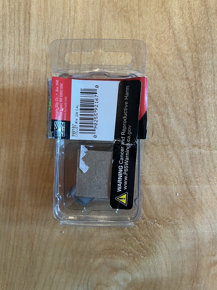 Horandy Reloading Tool Collet #14 204 Cal