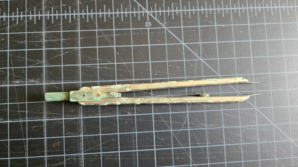 Complete Vintage Noris Drafting Tool Set (with original case)