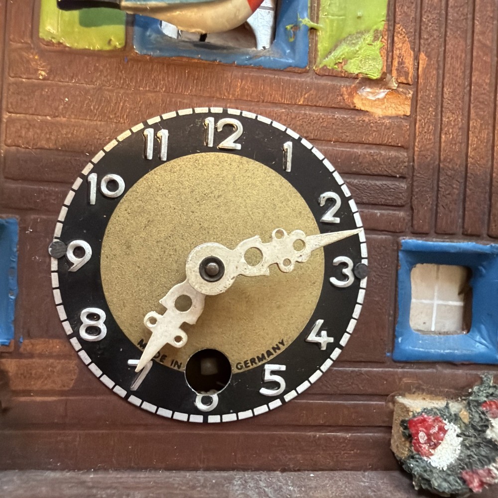 Made In Germany Cuckoo Clock Parts
