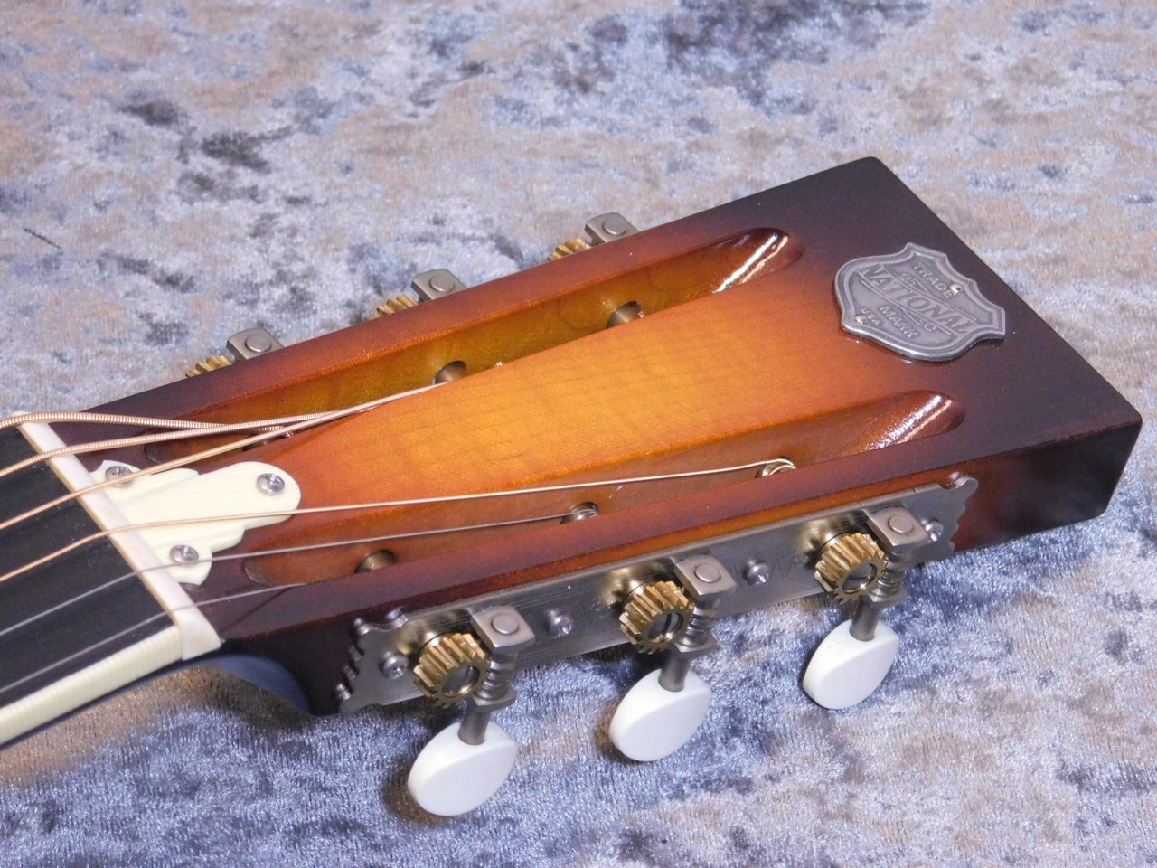 National Style O 2008 silver resonator guitar