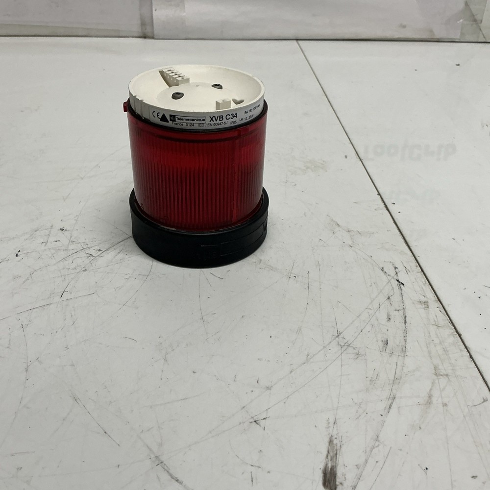 telemecanique switch red light XVB-C34 W-698
