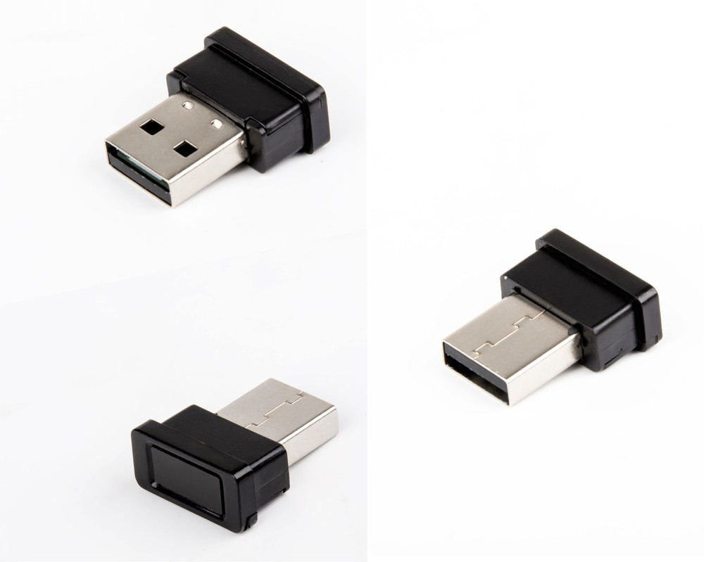 USB Fingerprint Reader and Extension Cable Combo for Windows Hello Biometrics