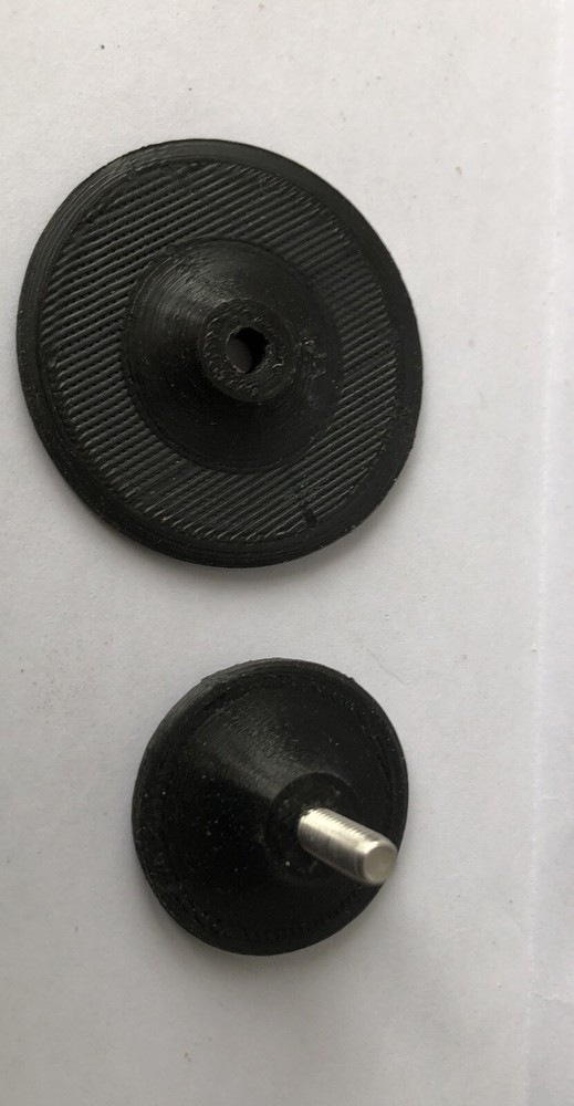 Morse code Navy Style Knob