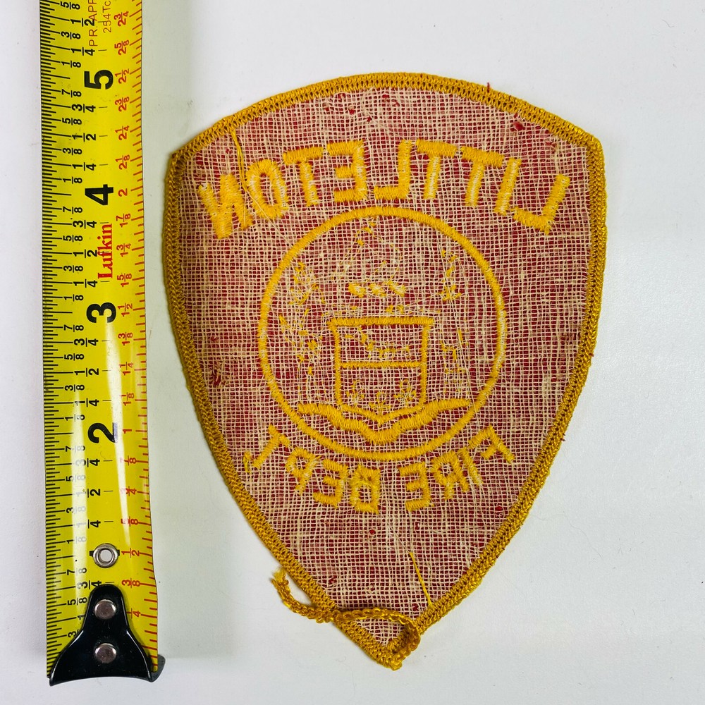 Littleton Fire Massachusetts MA Patch P6