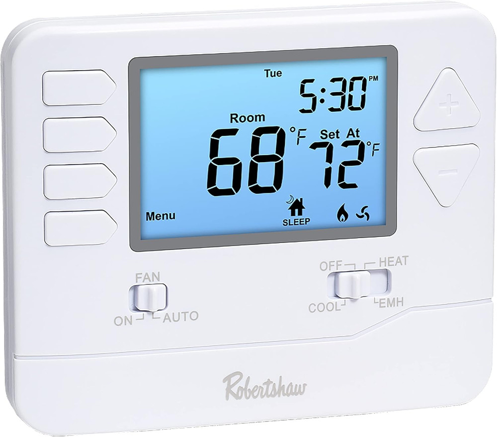 RS8210 Pro Series Non-Programmable Thermostat, Multi-Stage, 2 Heat / 1 Cool
