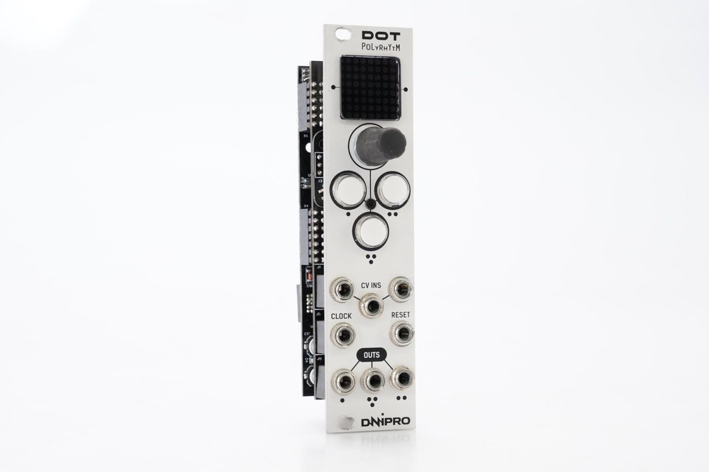 DNIPRO Modular DOT Polyrhythm Trigger Sequencer Eurorack Module #52887