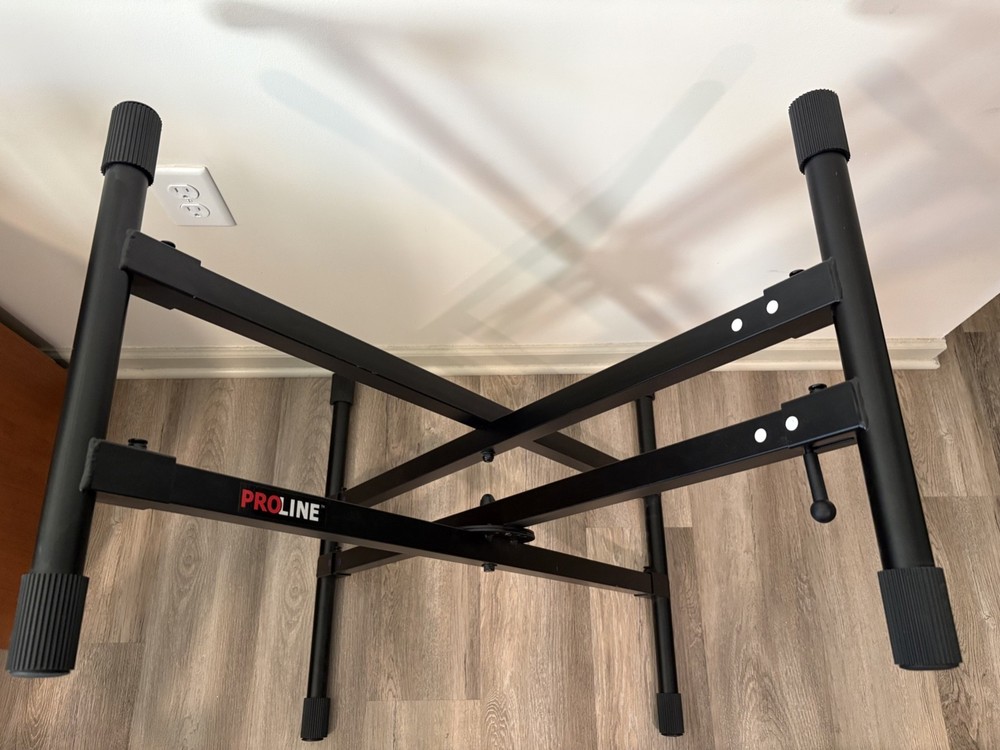 Proline PL4KD Doublebraced Keyboard X-Stand LN