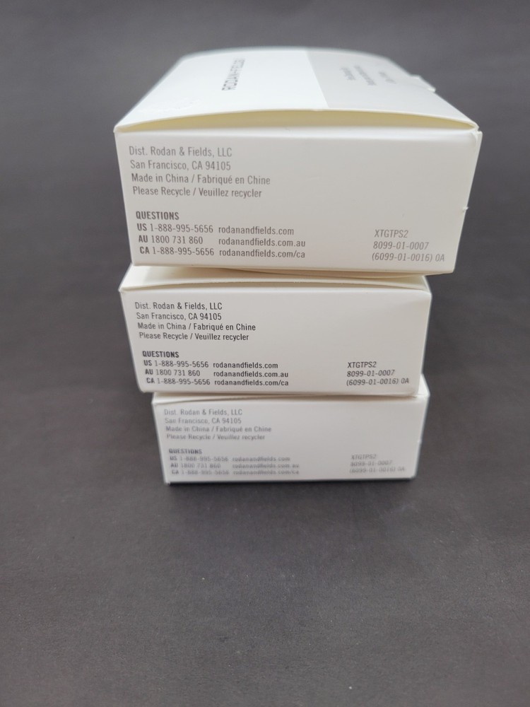 3 Boxes Rodan & Fields Blackhead Removal Tips Pore Cleansing Brand New