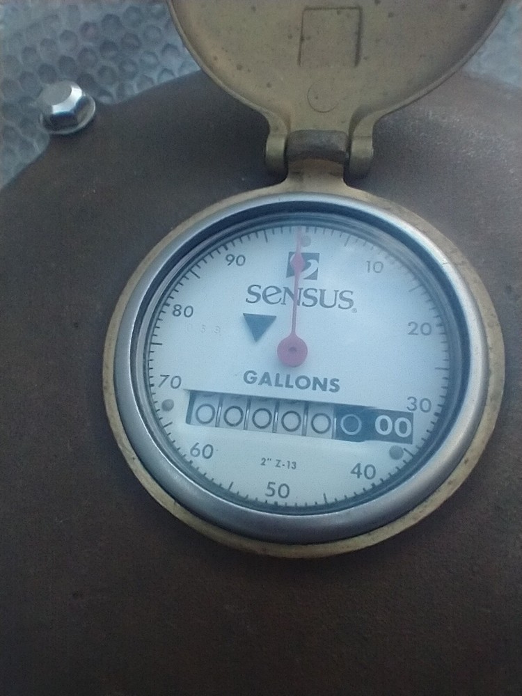 SENSUS 55349043 BRASS WATER METER 2''
