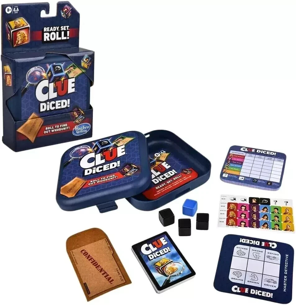 Hasbro Gaming Clue Diced Game