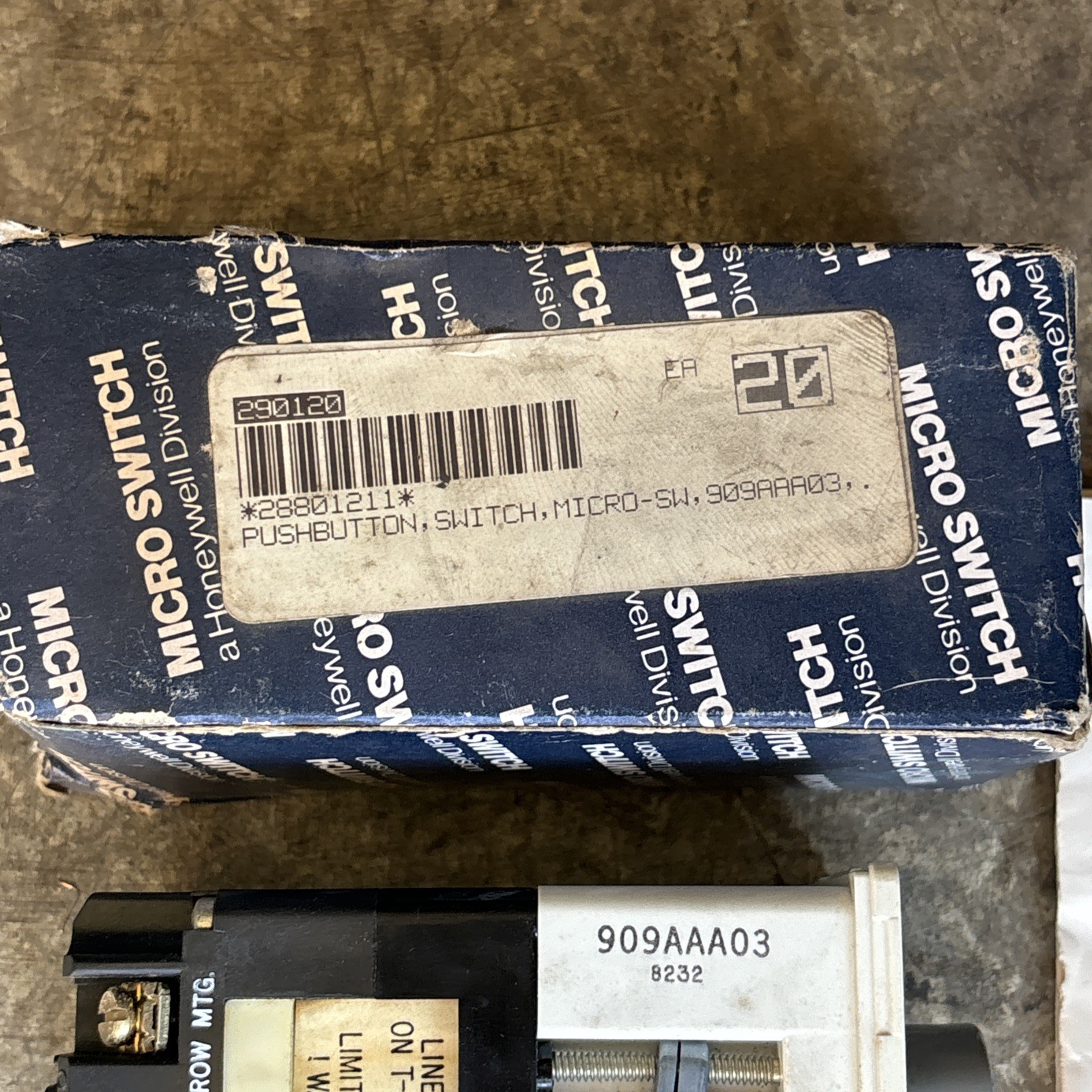 Micro Switch 909AAA03 switch selector (New)