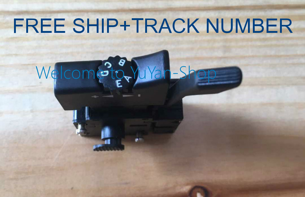 1pc Trigger Switch, Black CAPAX-03 7A 250V MOD 35 83