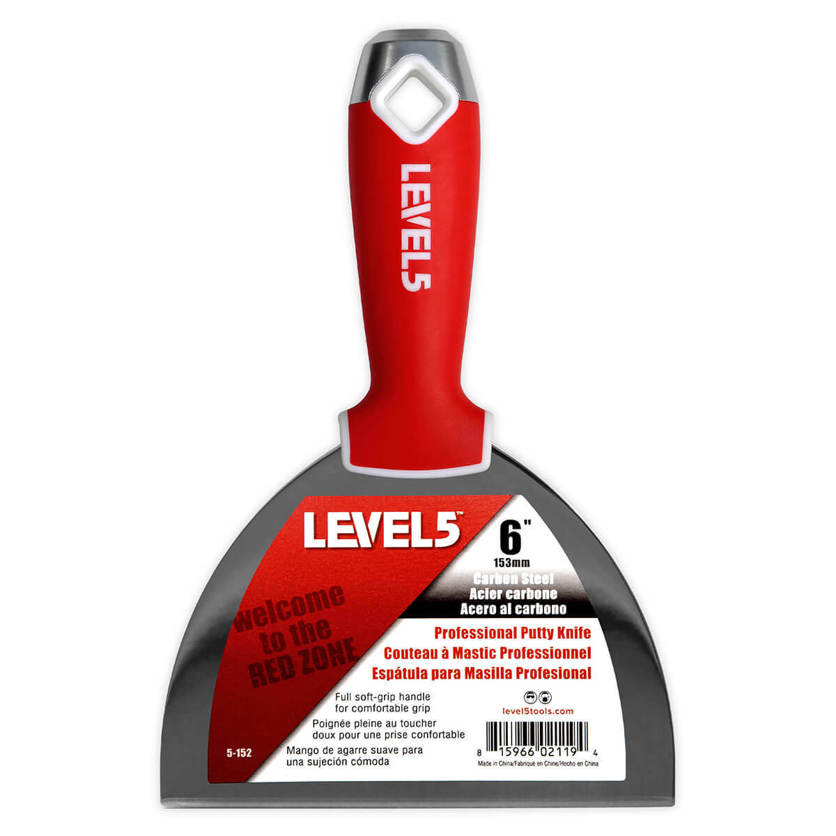 LEVEL5 Drywall Finishing Tool Set 5 Pieces | STAINLESS STEEL | 5-600