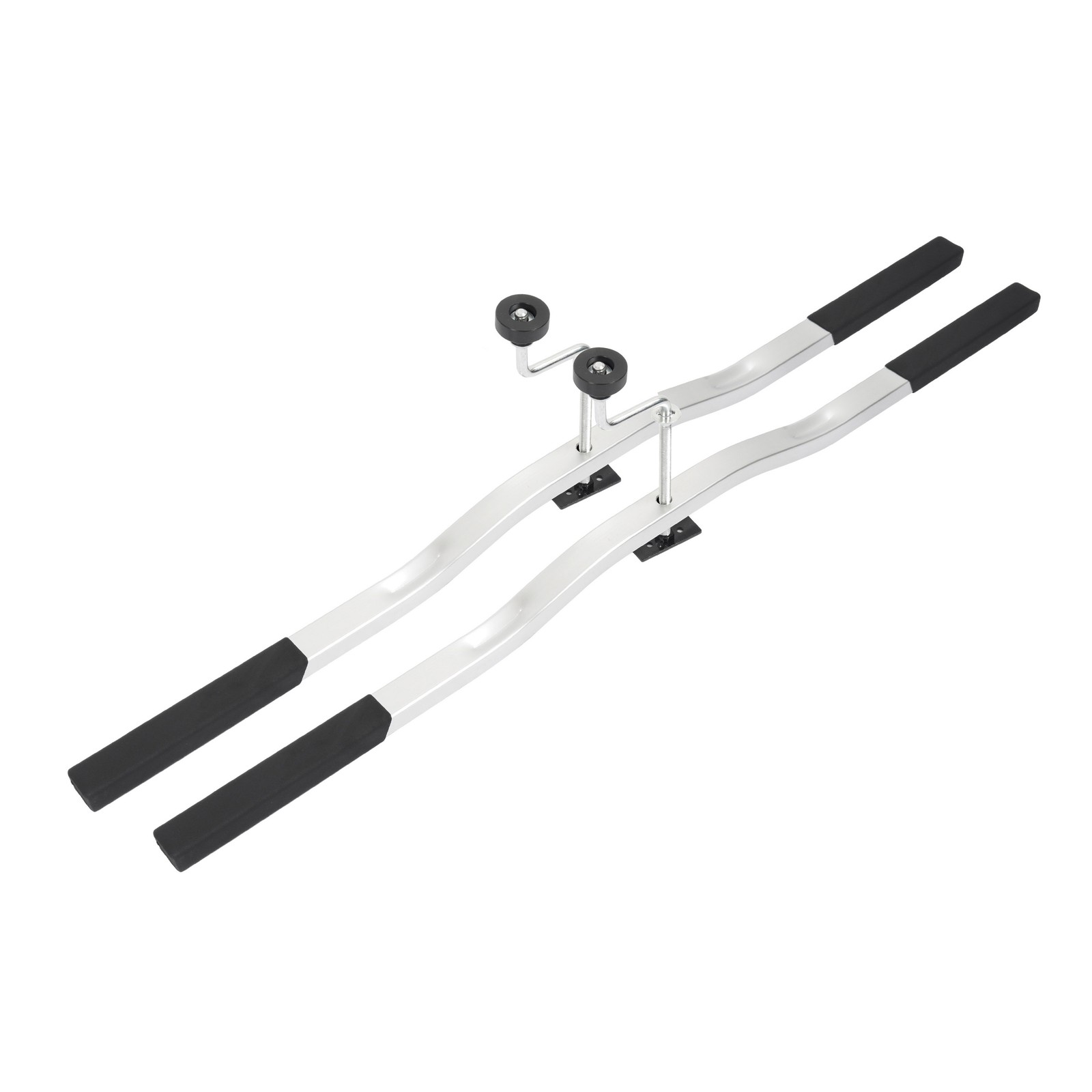 For Universal 2PCS Snowmobile Ski Tie Down Bar Security Kit w/ Crank Hardware