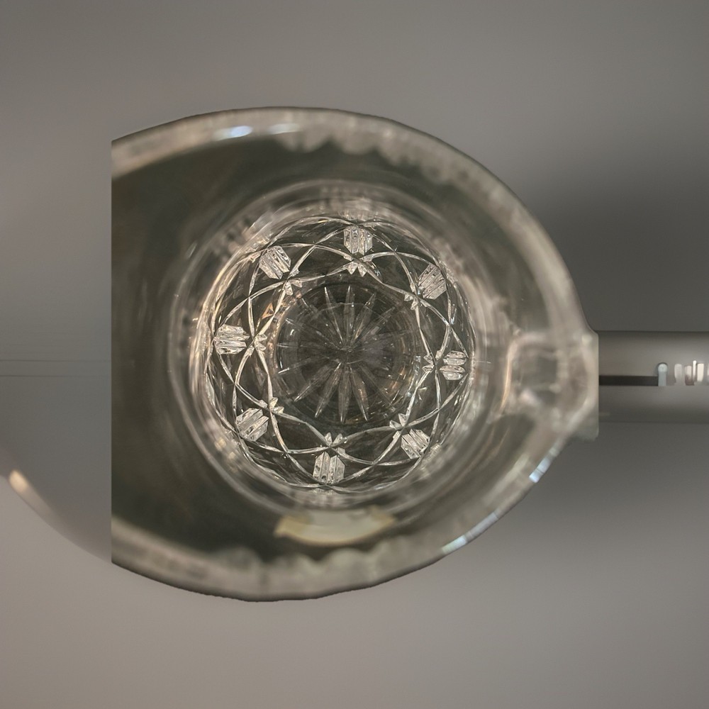 Lead Crystal Water Pitcher