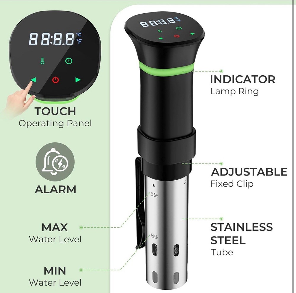 Sous Vide Machines, Immersion Circulators, Precision Cooker Model: 805A
