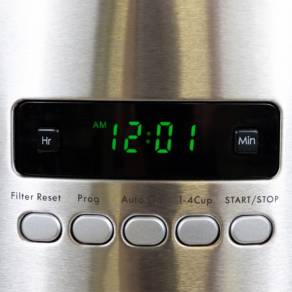 40707 12 Cup Programmable Coffee Maker in Red