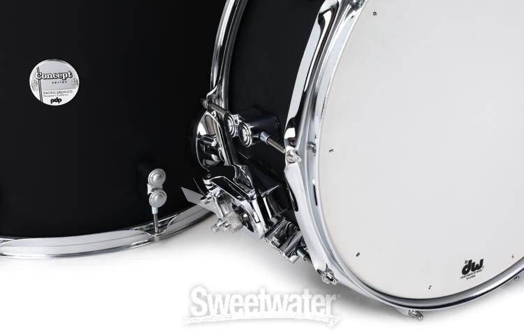 PDP Concept Maple 5-piece Shell Pack - Satin Black