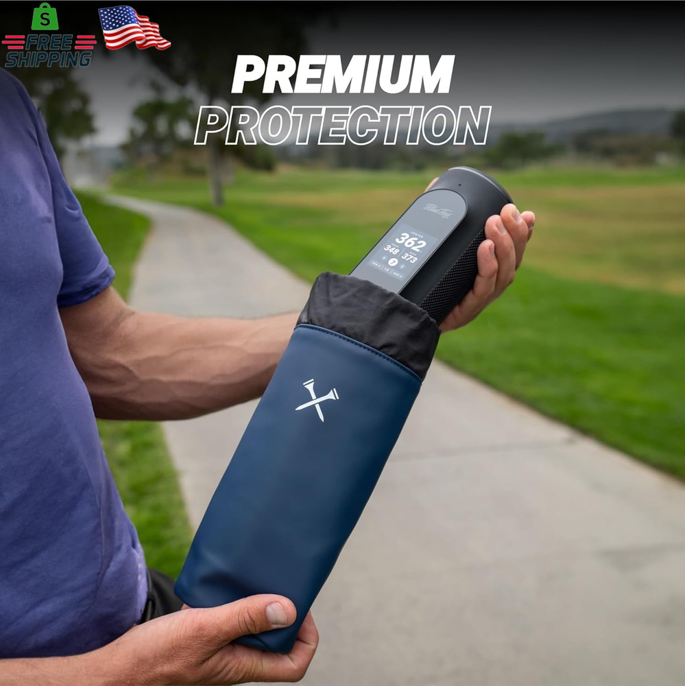 Blue Tees Golf GPS Case Compatible with Player+ GPS Speaker - Soft Carrying Prot