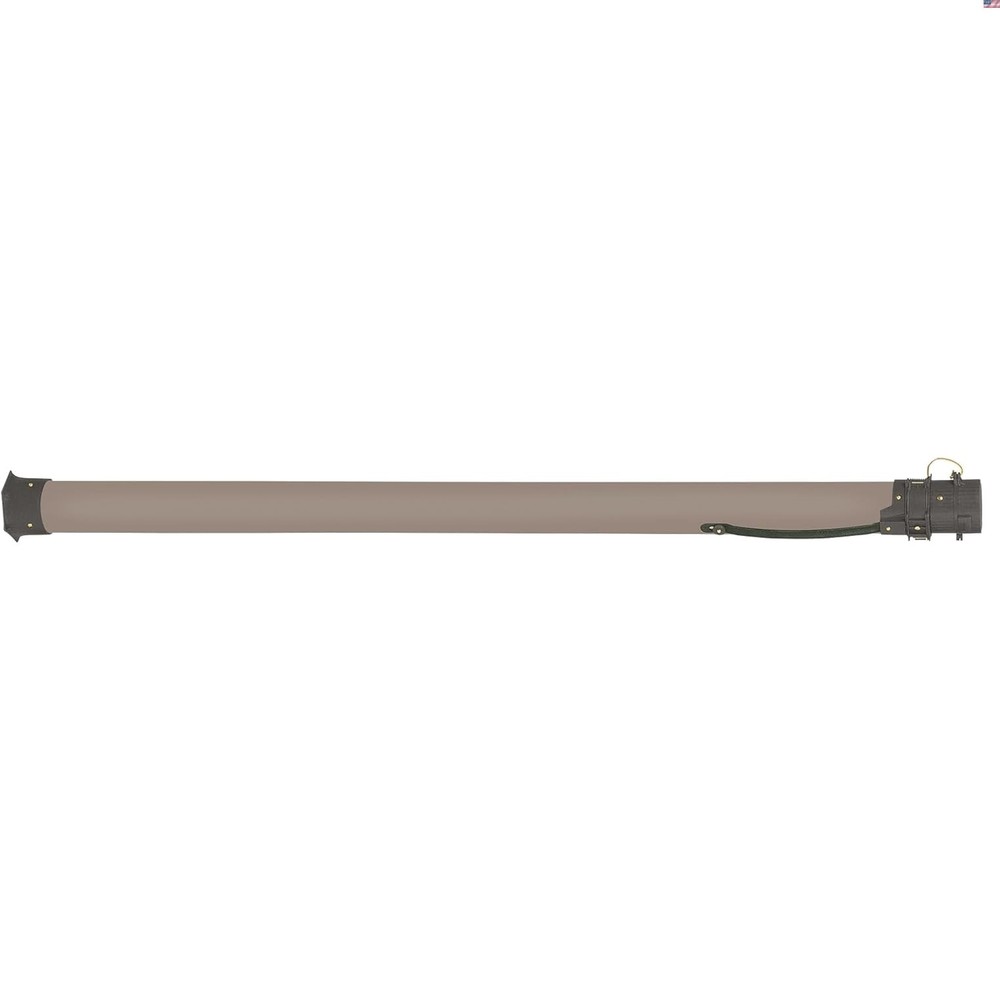 Secure 3" Adjustable Rod Case with Foam Padding - Lightweight & Portable