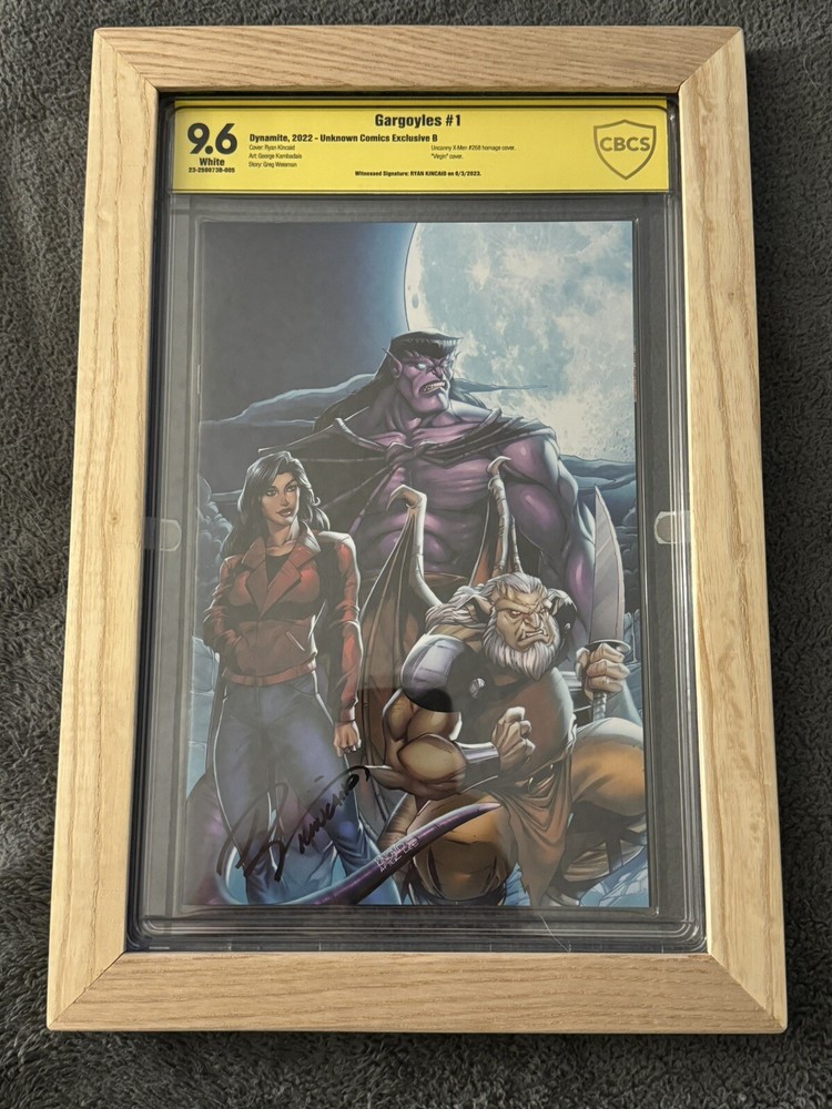 Graded Comic Book Display Frame CGC CBCS Slabs Wall Hanging Custom Made 