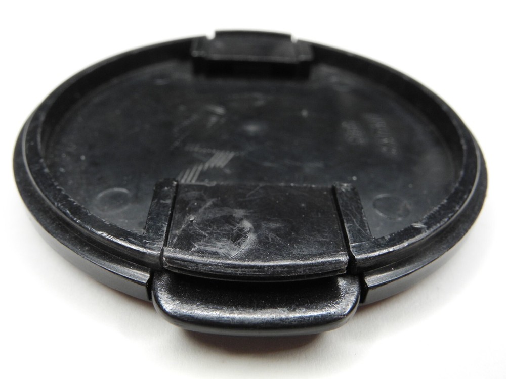 Mamiya 58mm Genuine Black Snap On Front Camera Lens Cap