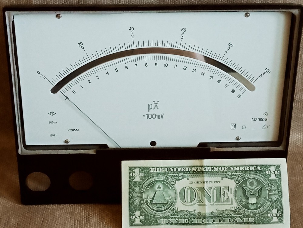 Vintage Voltmeter Milliammeter Ammeter Volt Ammeter Ohmeter
