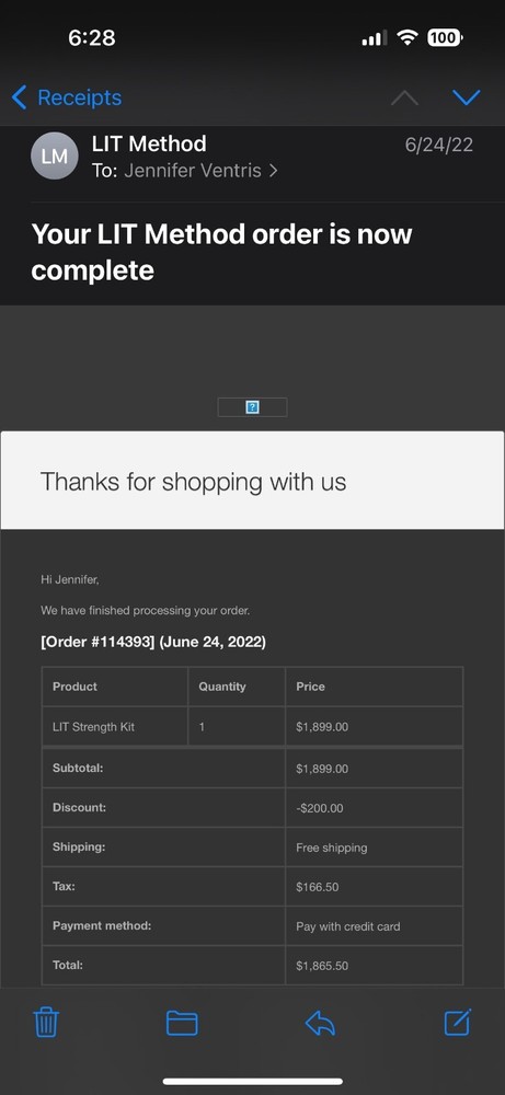 LIT Method Rowing Machine 