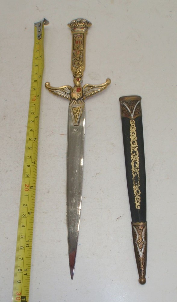 RC Spain Decorative Knife Dagger w Sheath