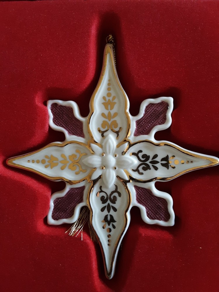 Lenox FIRST BLESSING Star Ornament - NEW in Box