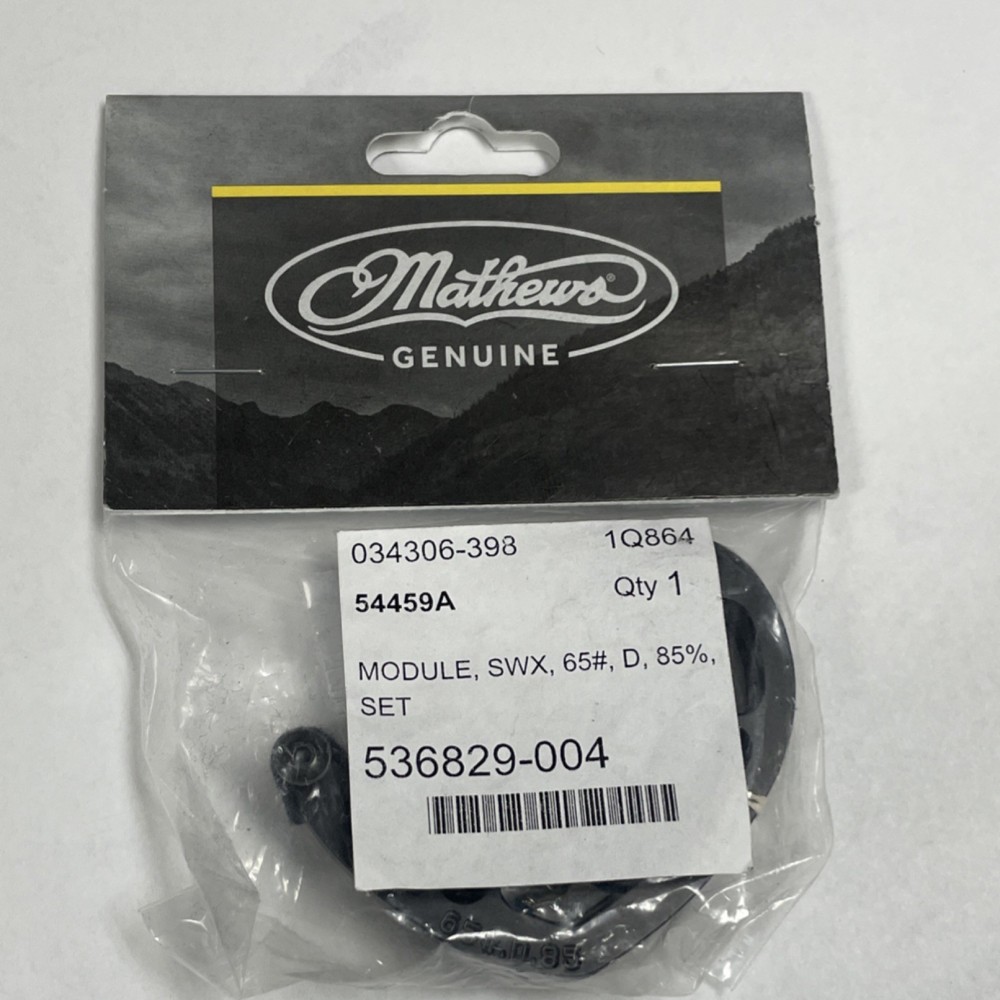 Mathews SWX 65# D 85% Modules Set. Black color.