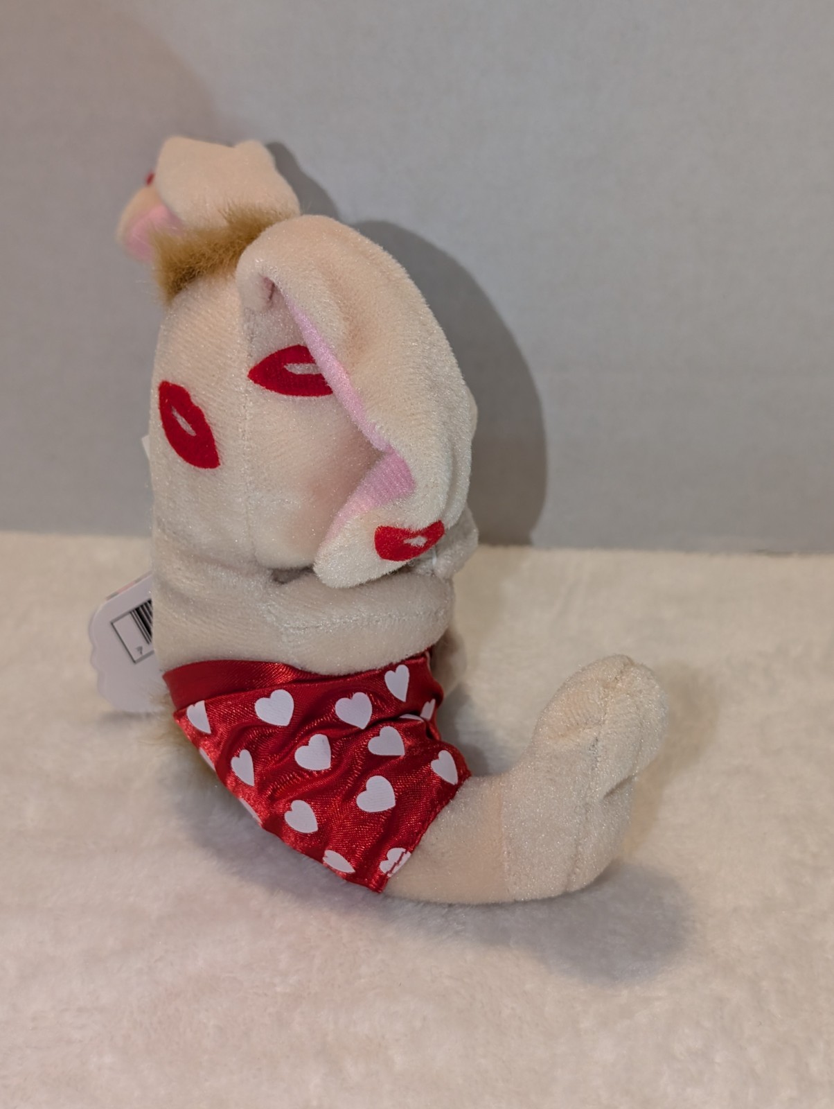 Vintage 90s Meanies Plush Lot 3 Holiday Valentine's Day , Xmas Stocking Stuffers