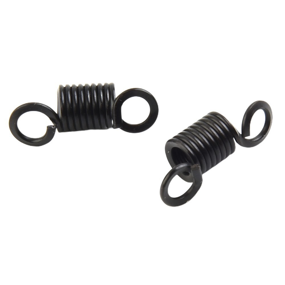 Home Garden Spring Hand Tools 2 Pcs Automatic Black LA815138 Spare Spring