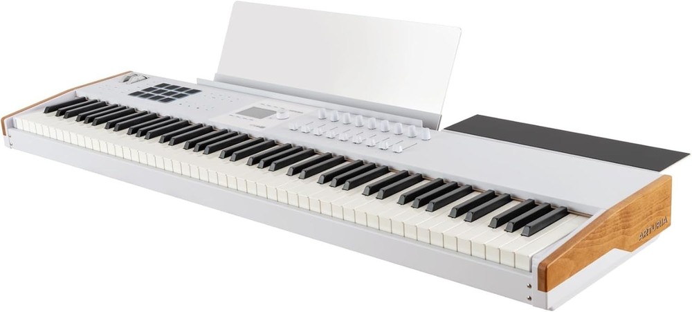 Arturia KeyLab 88 mk3 88-Key Hammer-Action Universal MIDI Controller, White