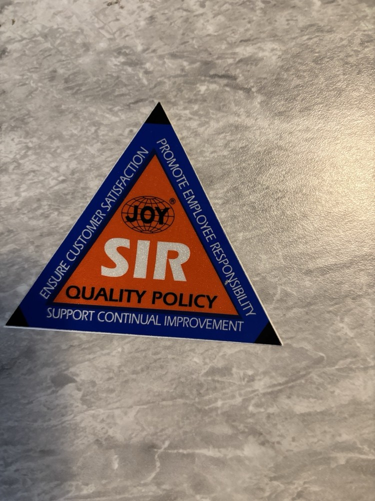 Joy Coal Mining sticker Item 626