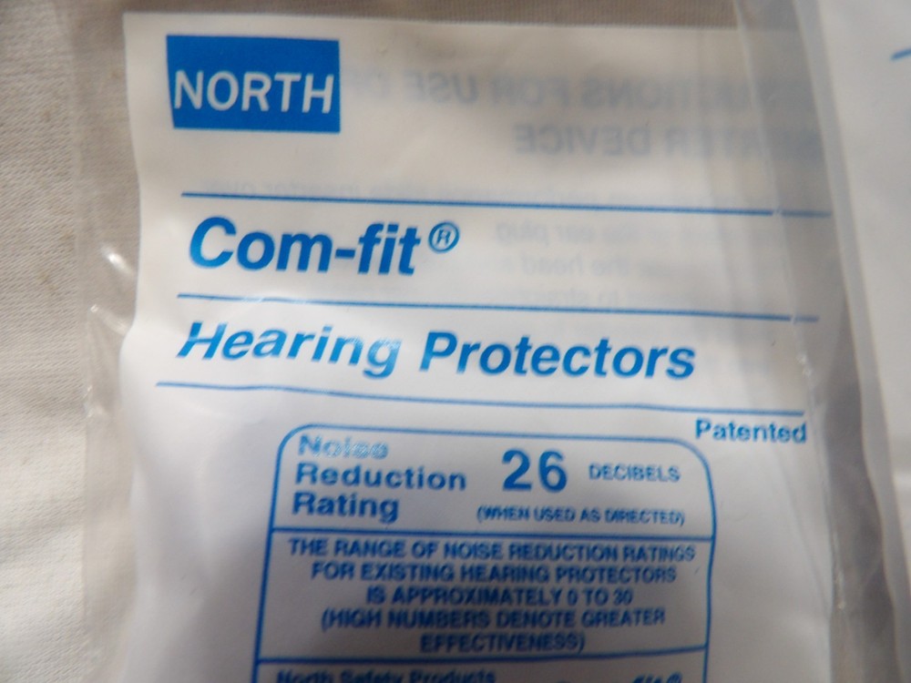 North Com-fit Ear Plugs (10 Pairs)