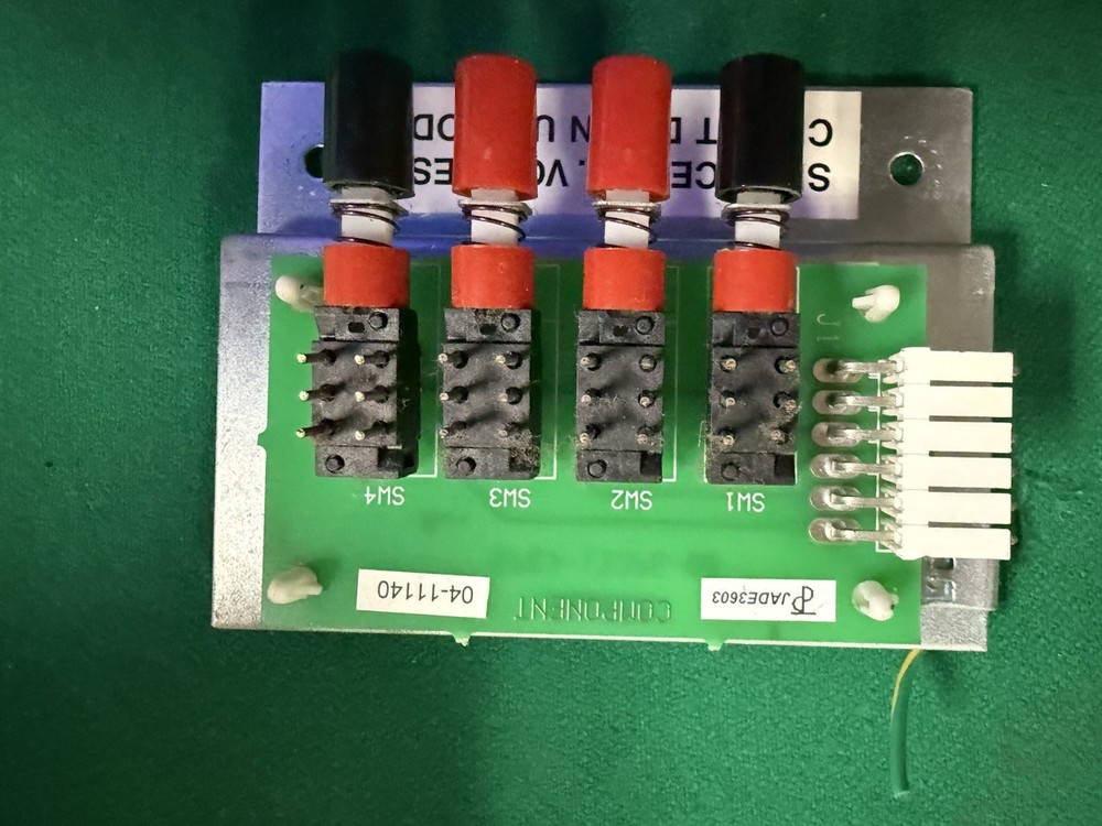 hyper drive arcade test switch. Also Good On Other Atari And Midway Games