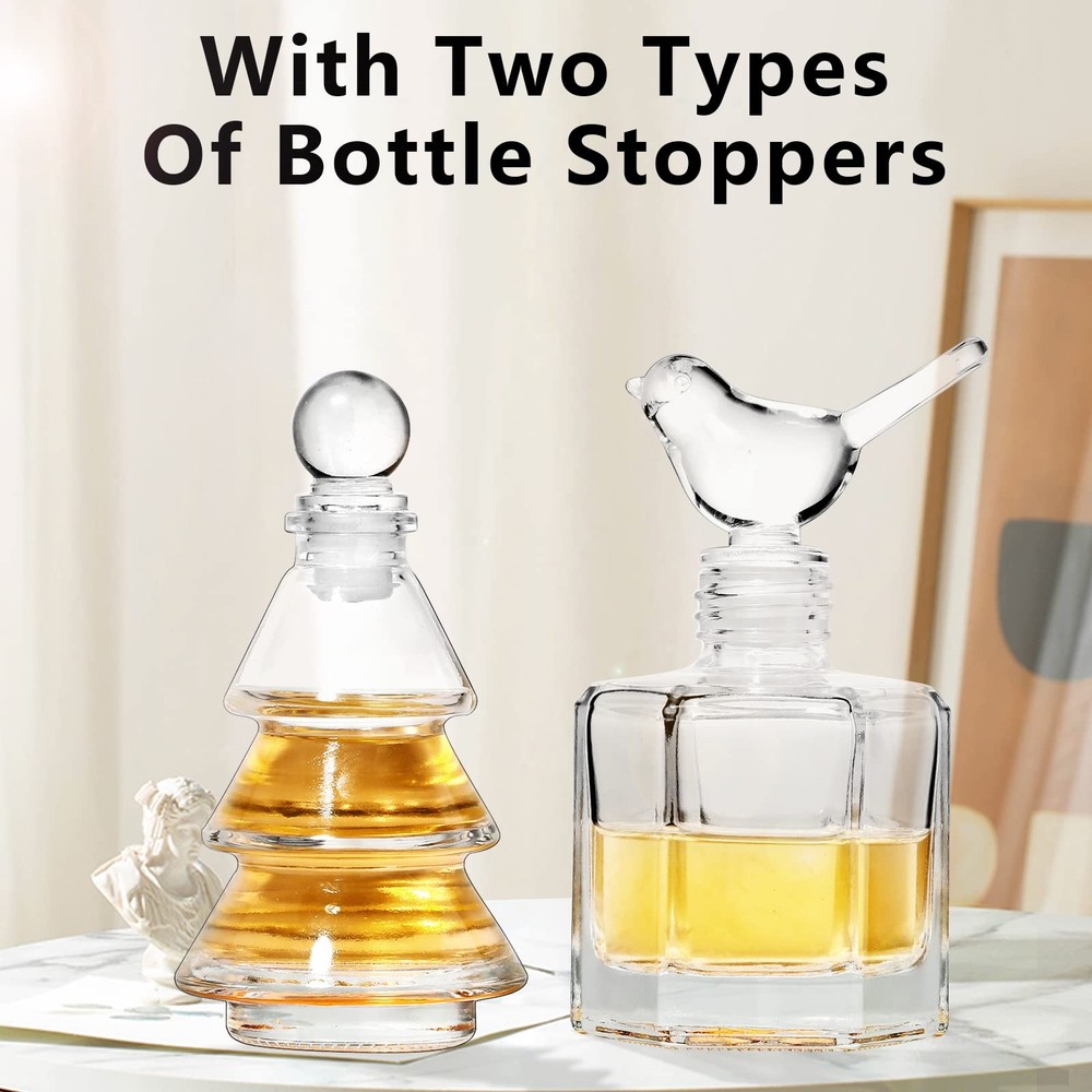 Gift Set-Glass Diffuser Bottles Set of 5 Reed Diffuser Bottle Clear Empty Dec...