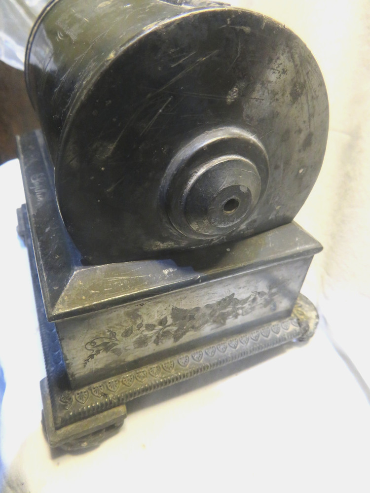 Antique Wilcox Silver Plate Co. Jewelry Casket on hidden compartment base (160-G