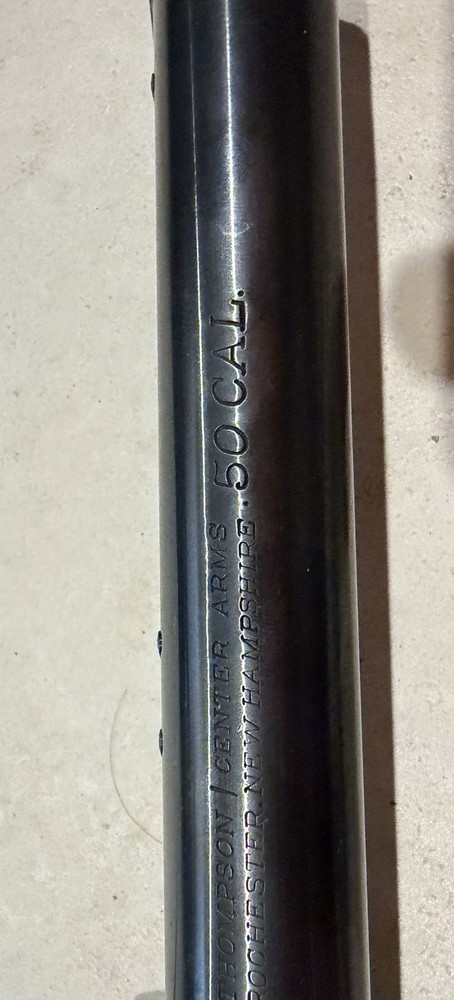 THOMPSON NEW ENGLANDER MUZZLELOADER BARREL 50 Cal. Drilled +Tapped For Scope