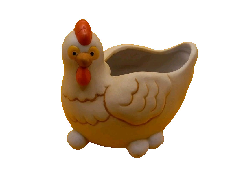 Vintage Ceramic Chicken Holder/Planter